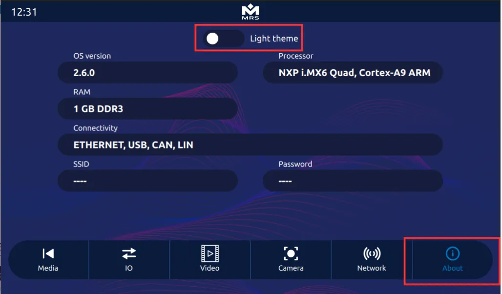 Dark Theme + Toggle in the Reference App